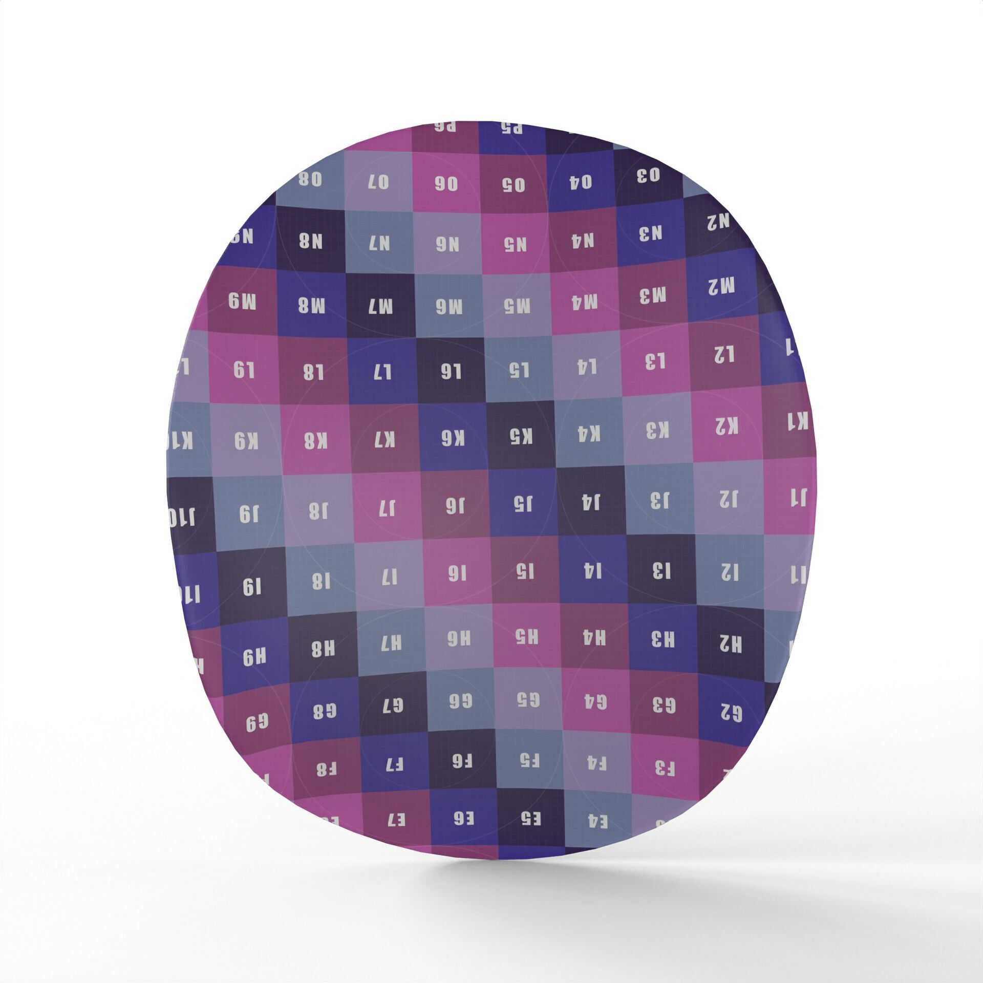 Realistic Ribbed potato chip with Detailed Texture Low-poly 3D model_6