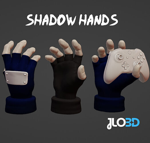 Ninja Control and Cell Phone Holder  3D print model
