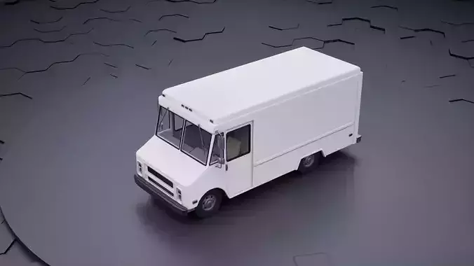 Step Van 3D model