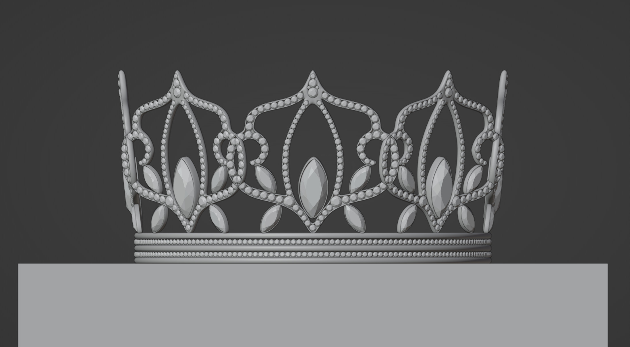 crown 3D model_4