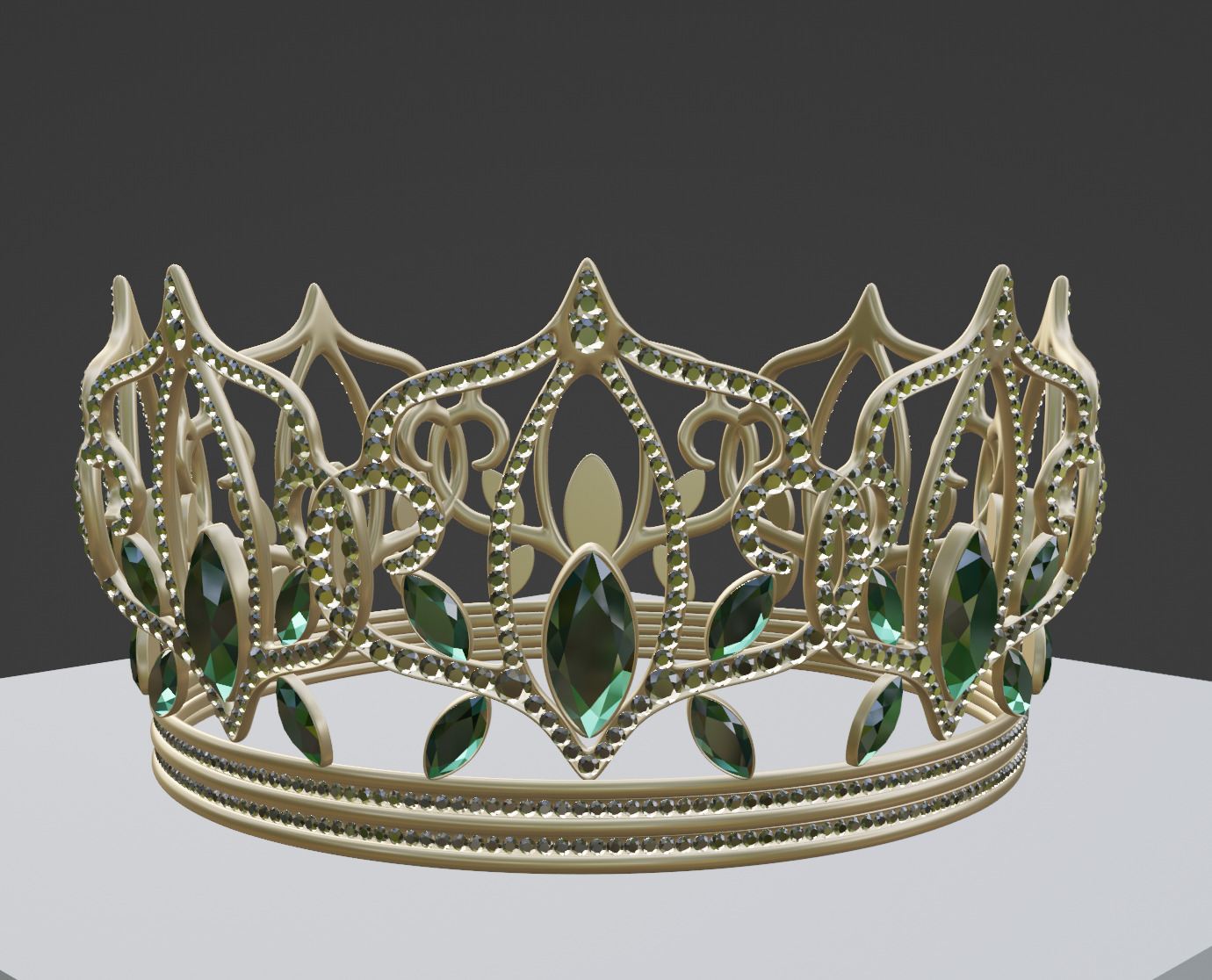 crown 3D model_2