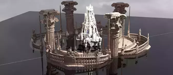 Corinth Grand Tower  3D model