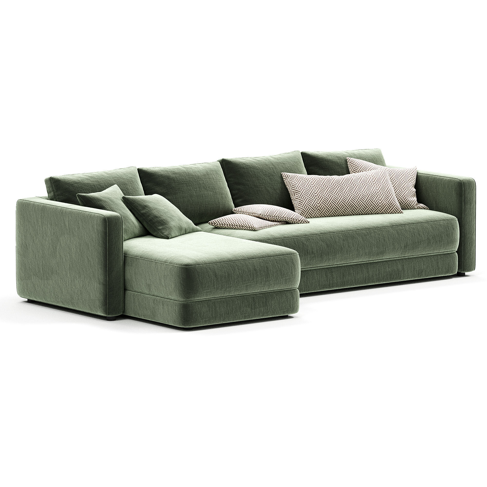 Scale Pre configured Sofa 3D model_1