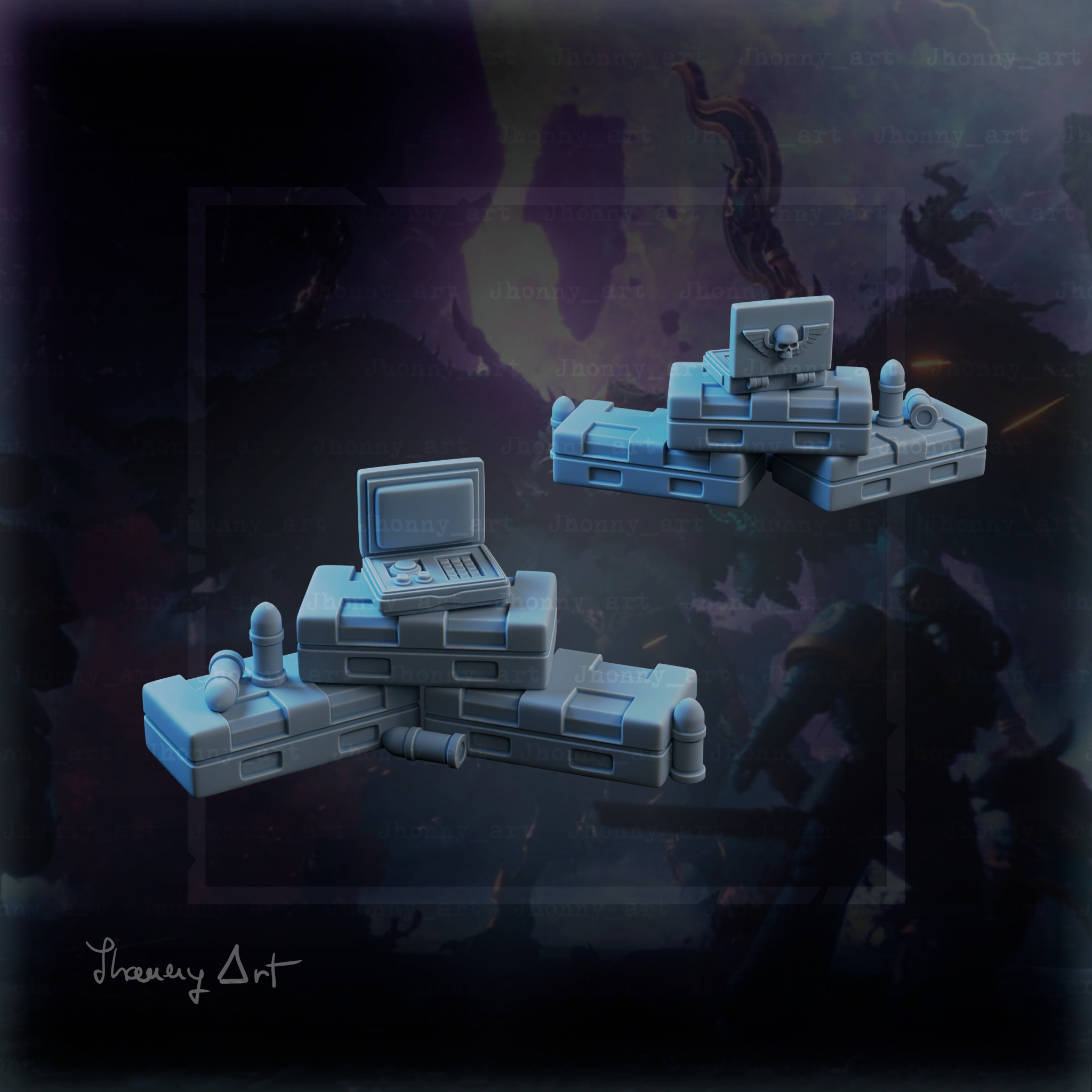 Imperial Church diorama 3D print model_2