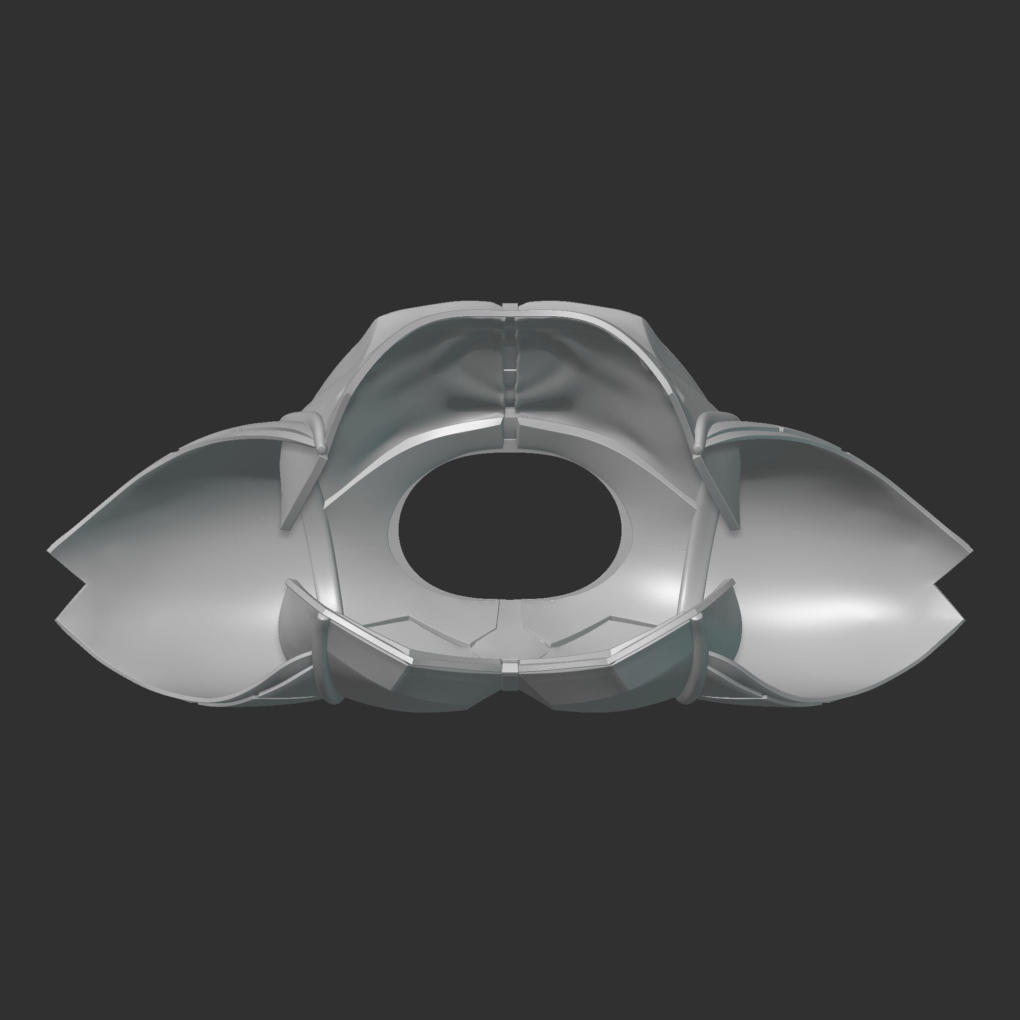 WHITE RANGER SHIELD - POWER RANGER 3D print model_15