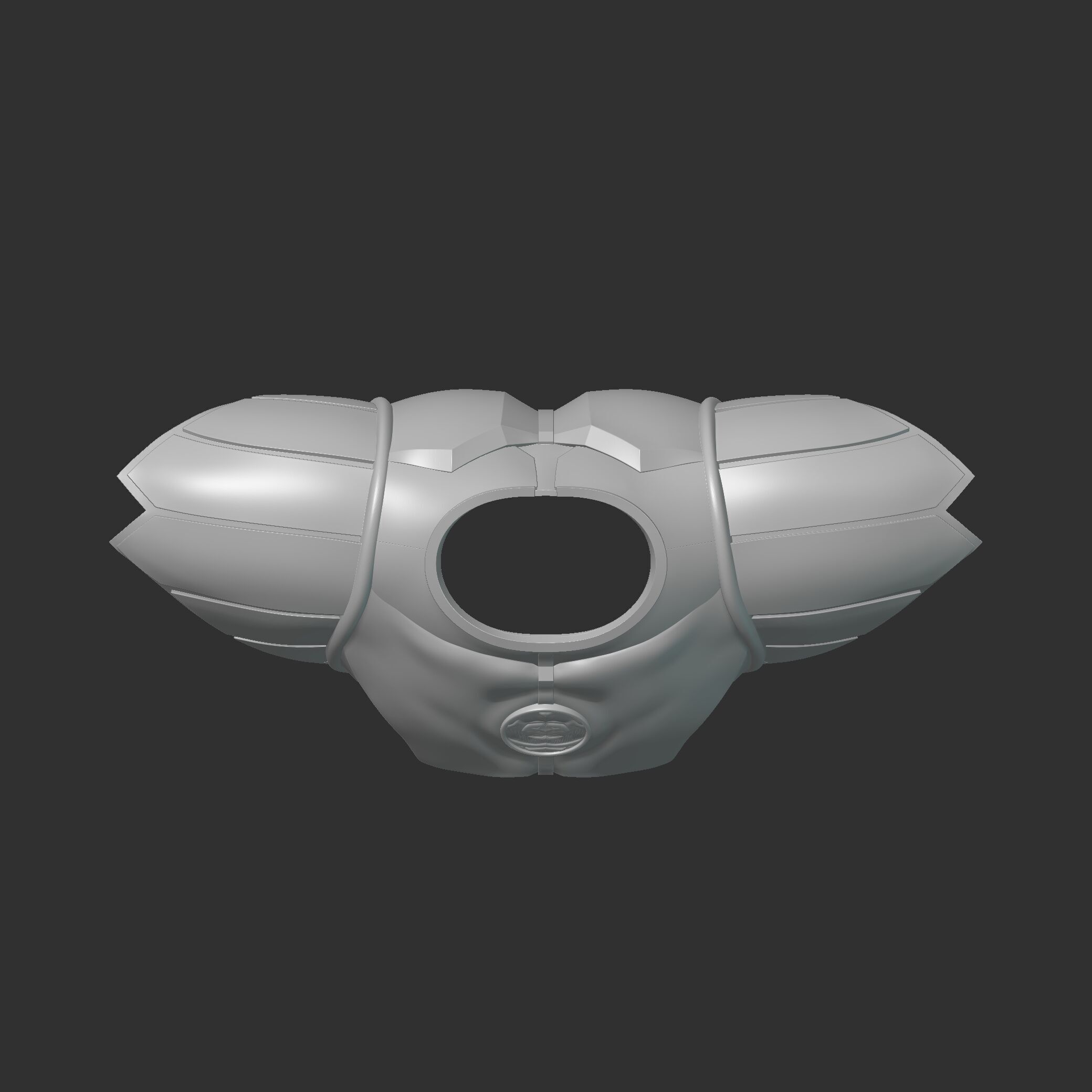 WHITE RANGER SHIELD - POWER RANGER 3D print model_14