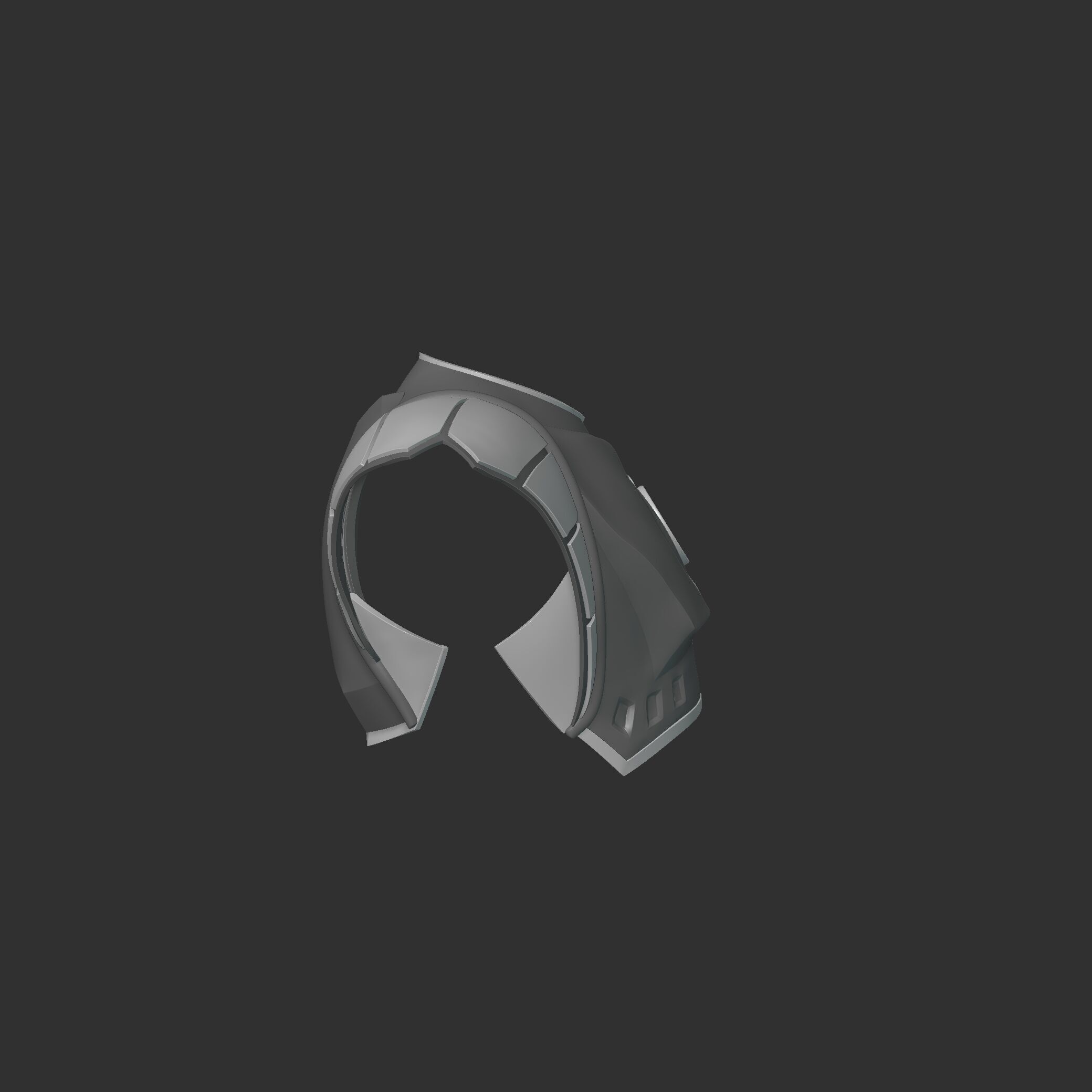 WHITE RANGER SHIELD - POWER RANGER 3D print model_12