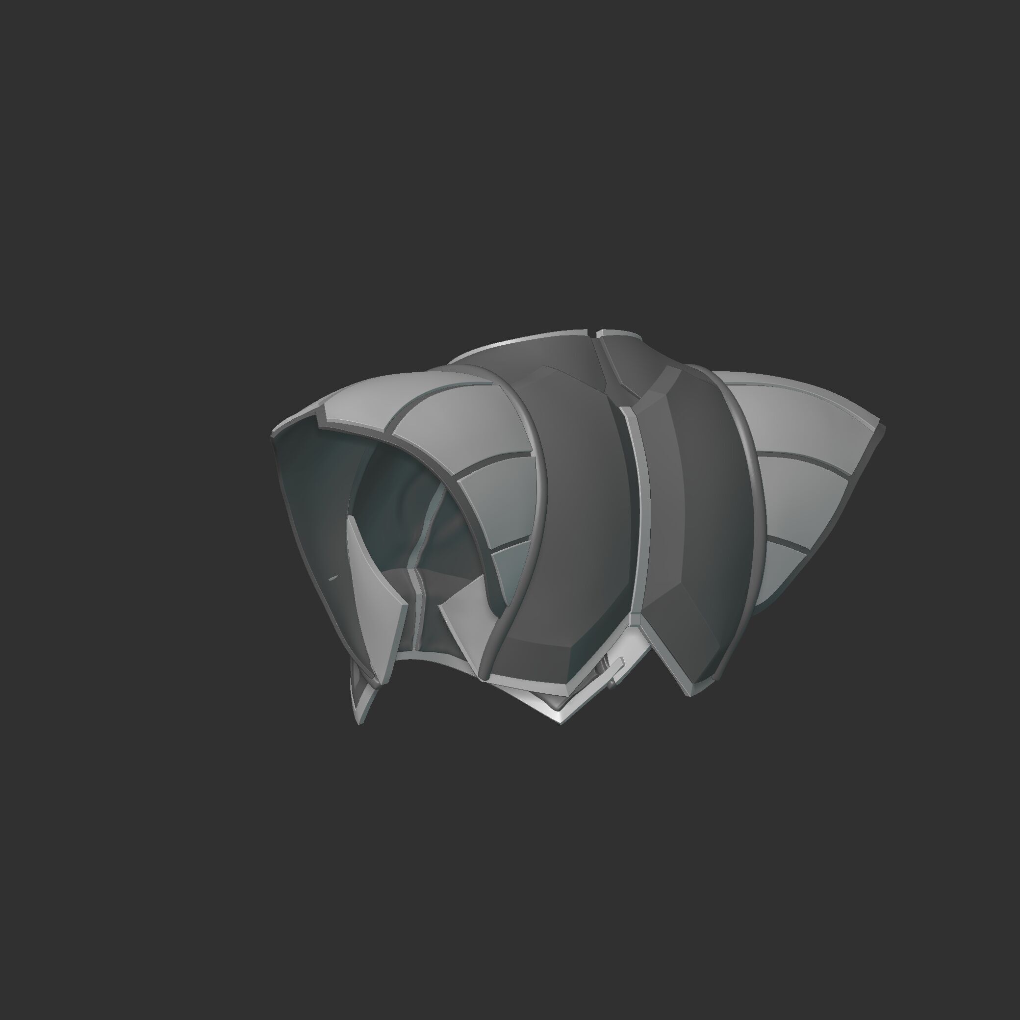 WHITE RANGER SHIELD - POWER RANGER 3D print model_9