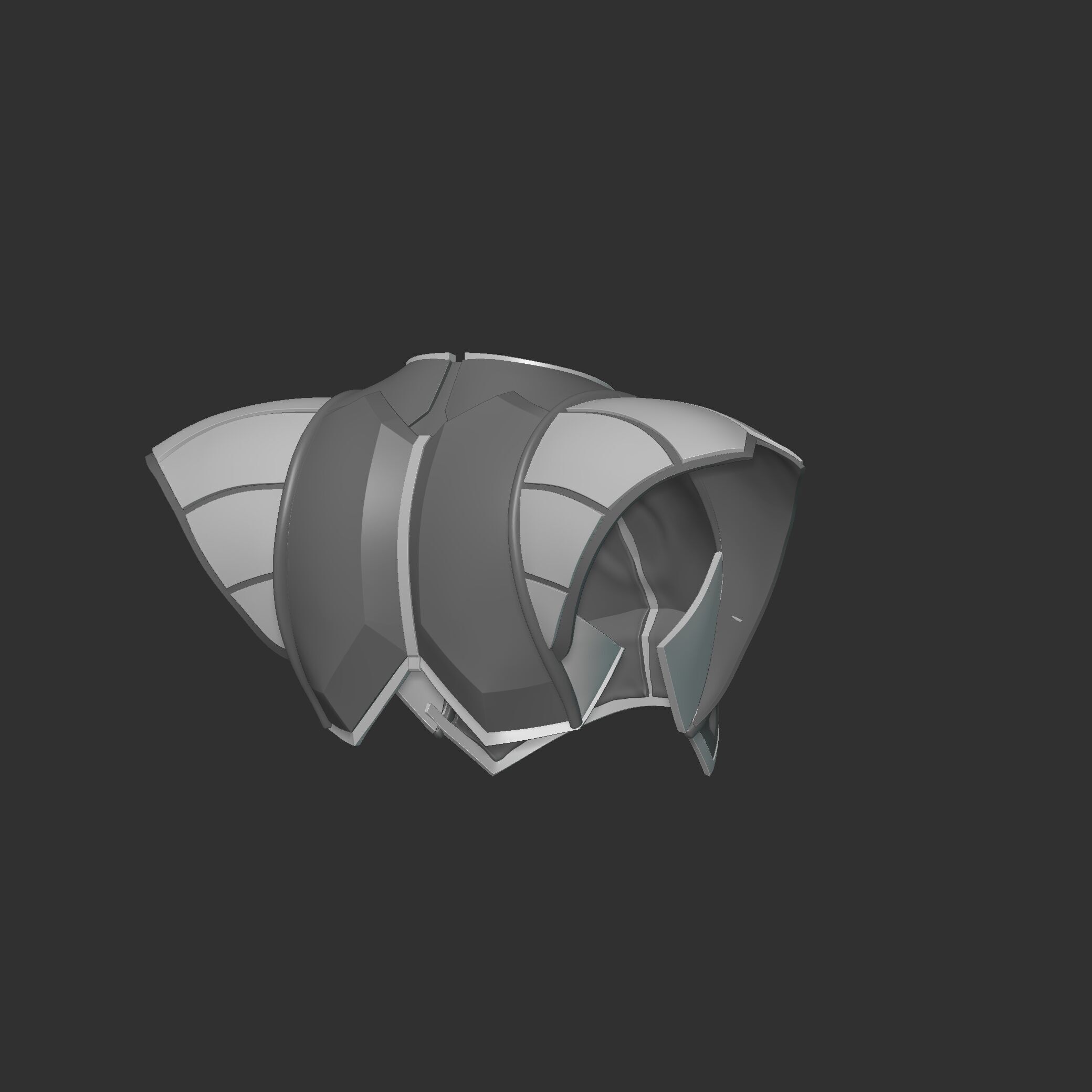 WHITE RANGER SHIELD - POWER RANGER 3D print model_11