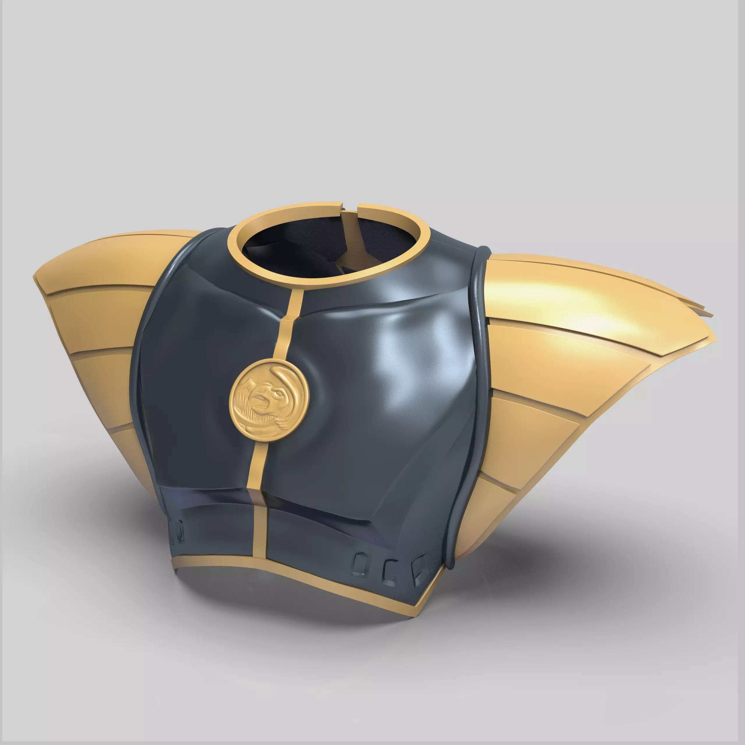 WHITE RANGER SHIELD - POWER RANGER 3D print model_0