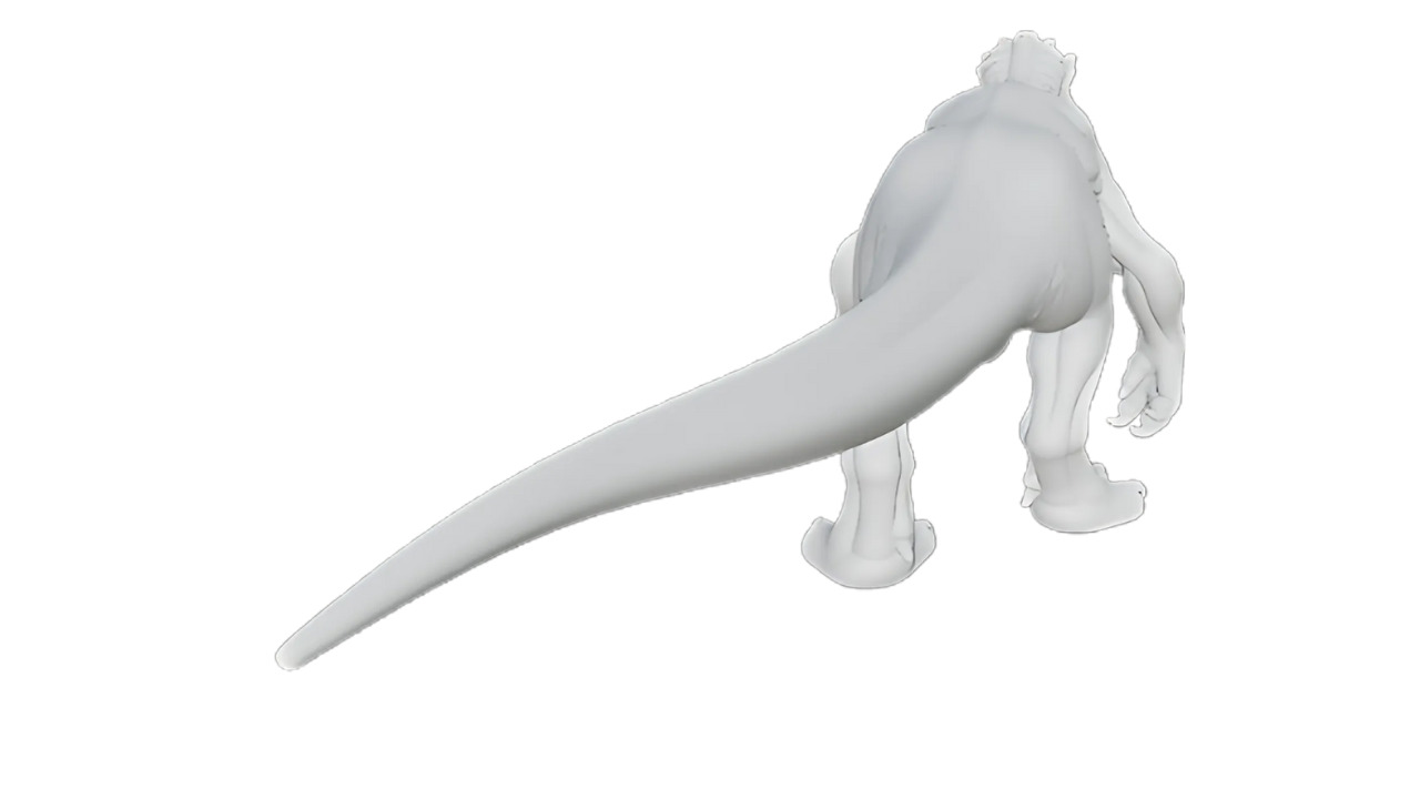 Dinosaur Rex Mutant 3D print model_2