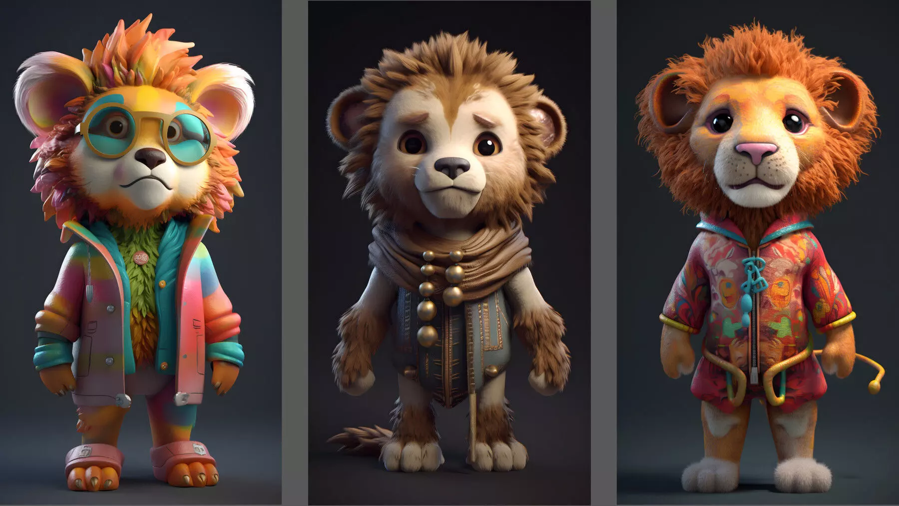 3d chibi model 3D model_0