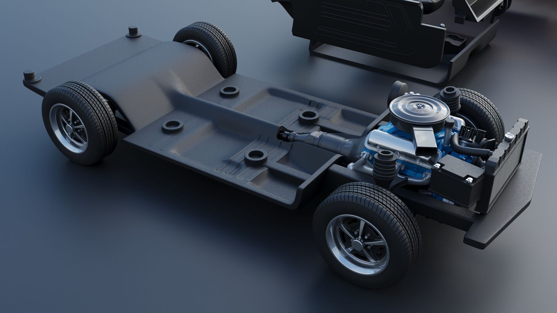 AMC AMX 1968 3D print model_33