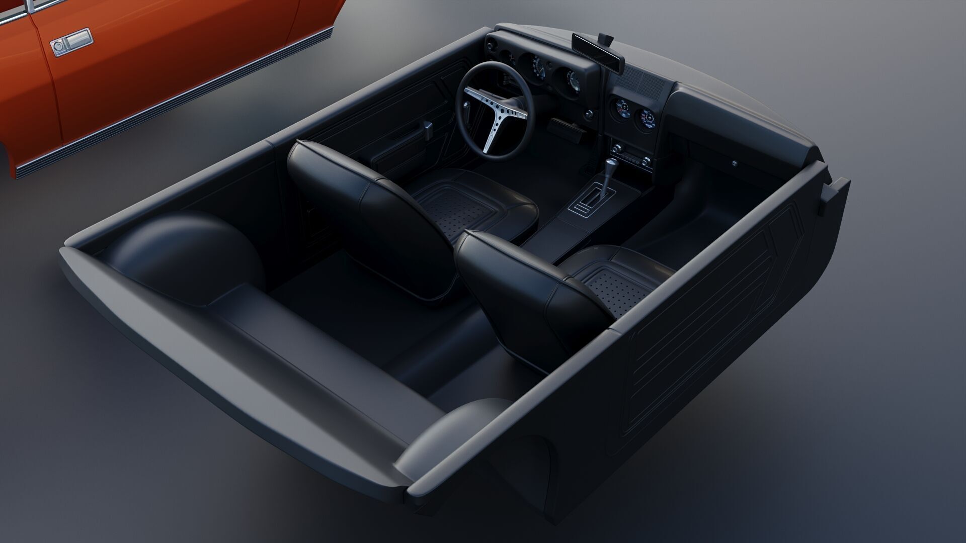 AMC AMX 1968 3D print model_29