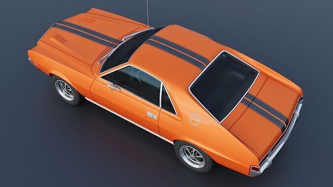 AMC AMX 1968 3D print model 7