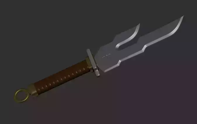 Inverted spear of heaven - Toji Fushiguro SWORD - Detailed 3D print model