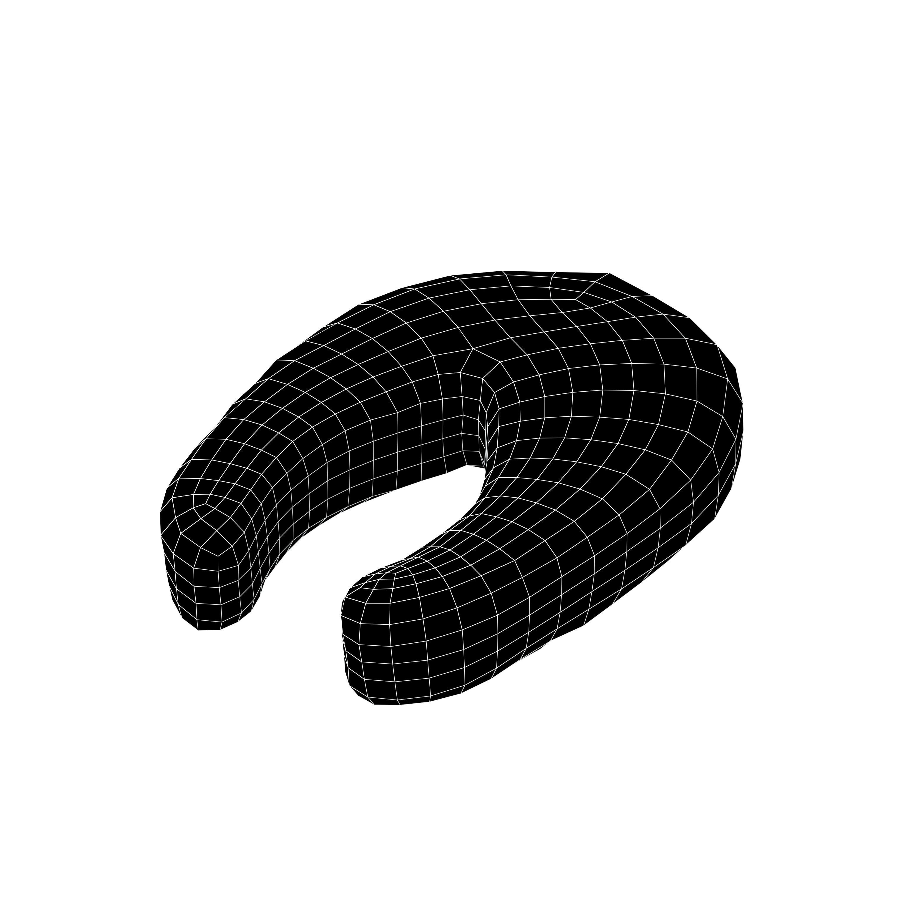 Salmon Steak v1 001 Low-poly 3D model_4