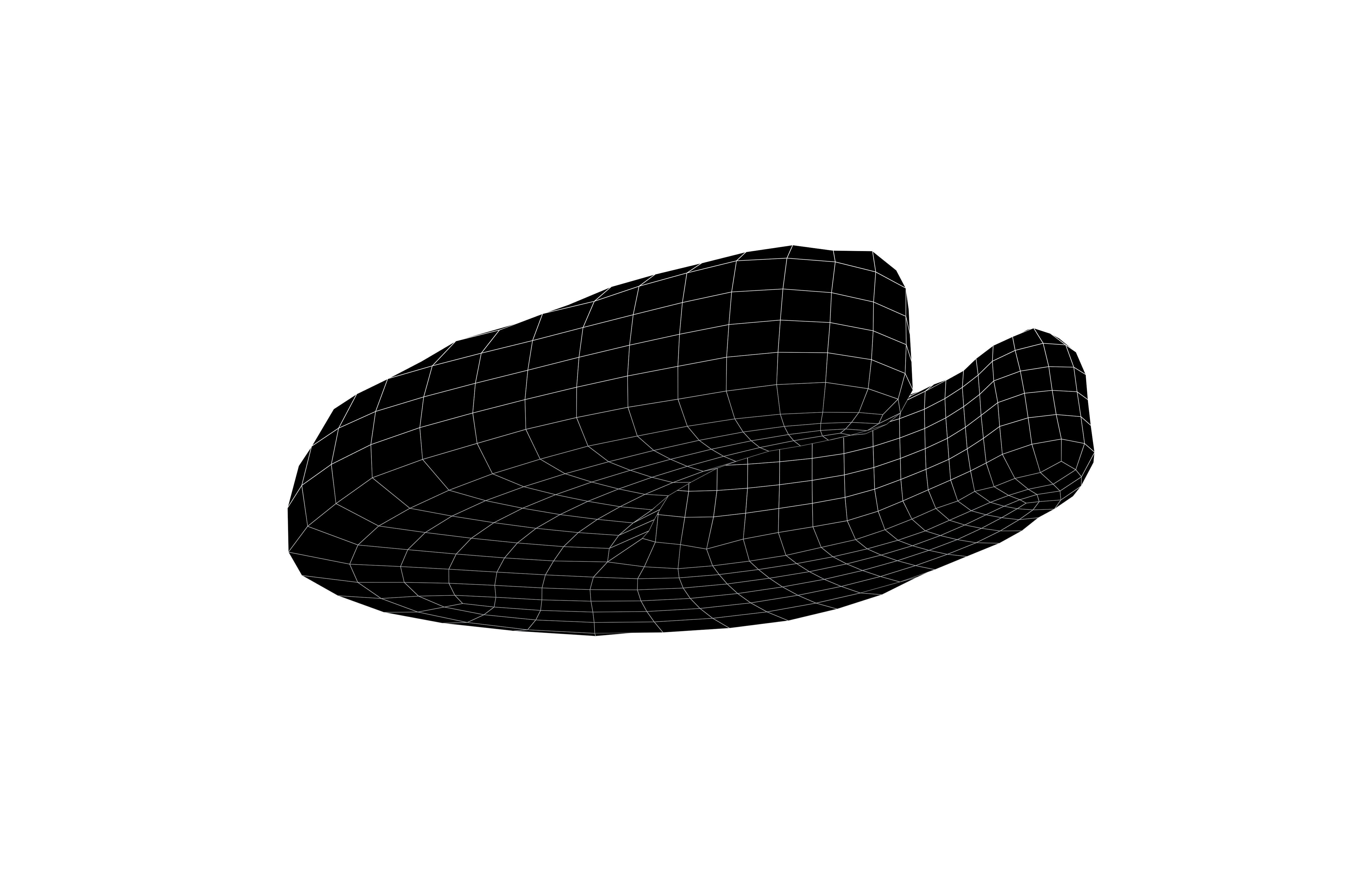 Salmon Steak v1 001 Low-poly 3D model_7