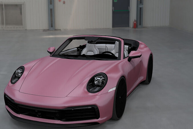 Porsche 911 Cabriolet 3D model