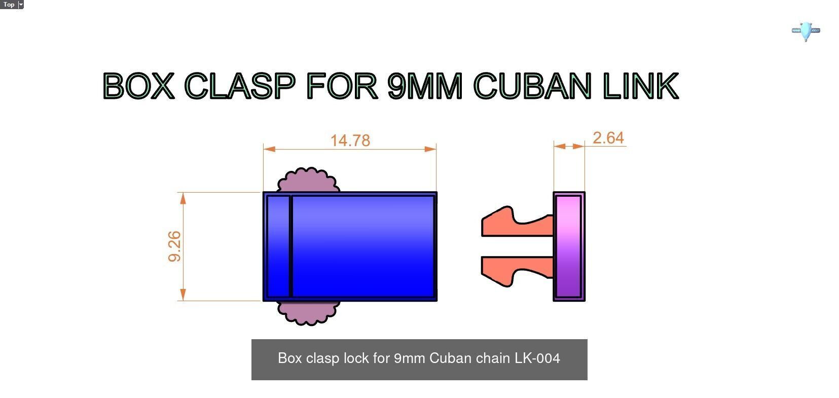PREMIUM 22 BOX CLASP LOCK COLLECTION MULTISIZE  ALL TESTED _23
