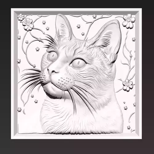 Cat A1 3D print model