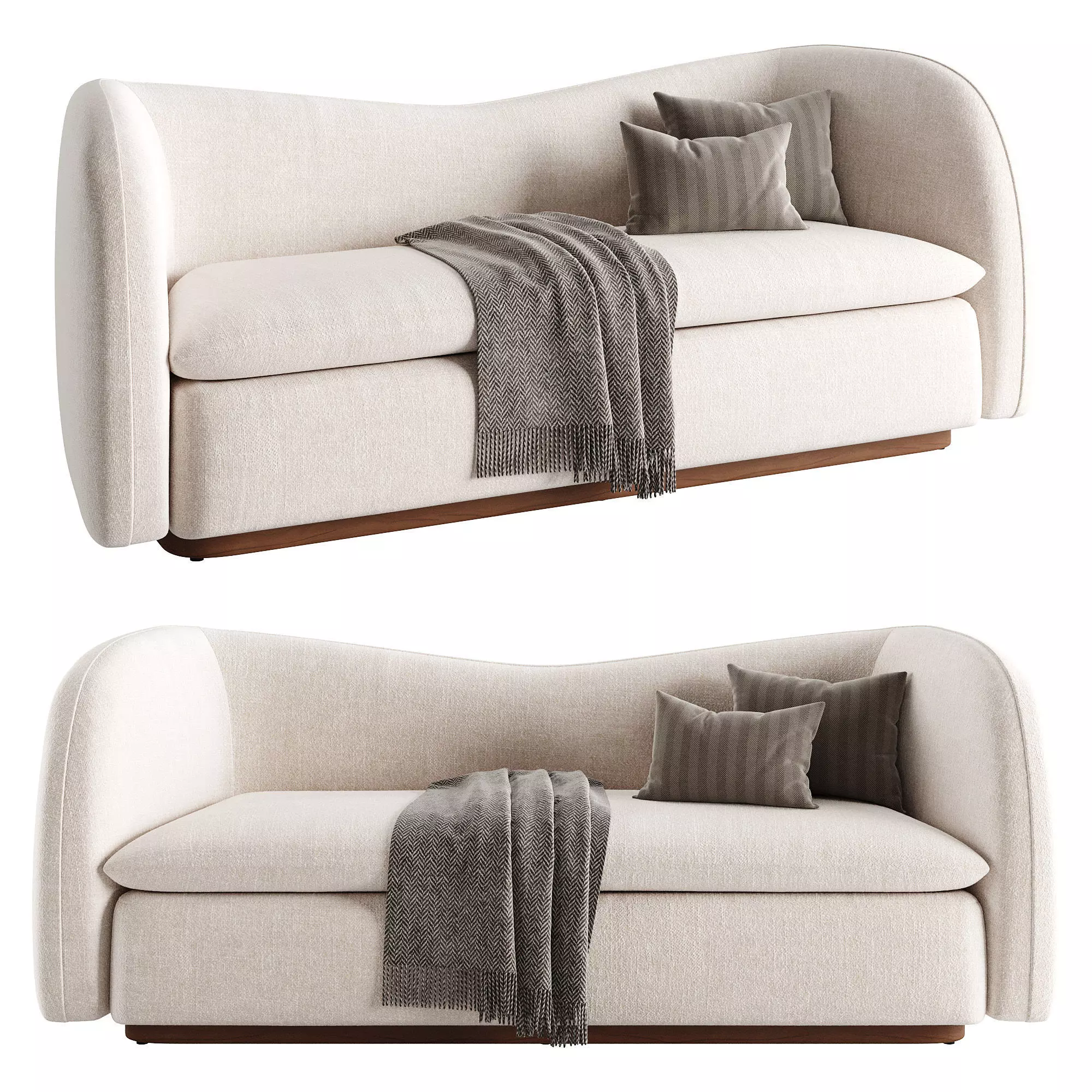 Sofa Kaufman 3D model