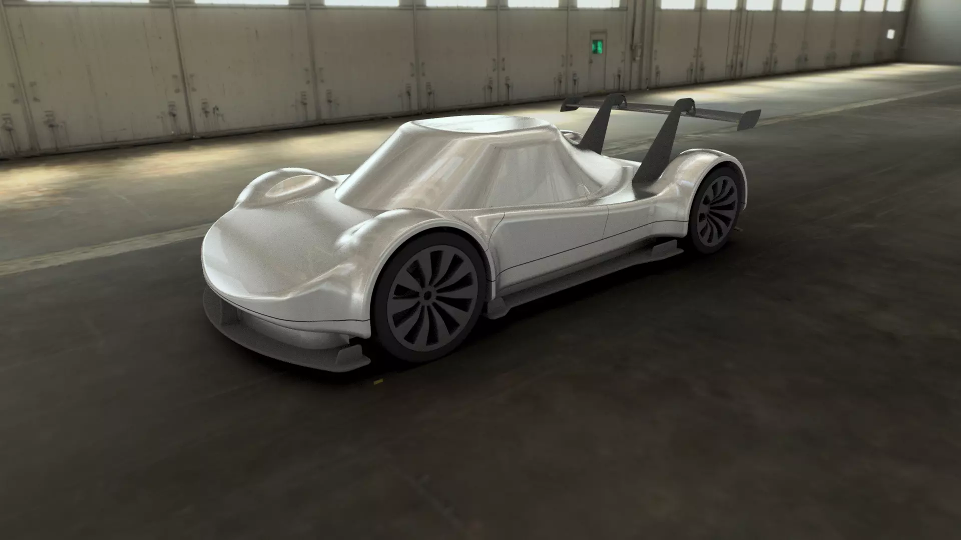 Project Compact Hypercar 3D print model