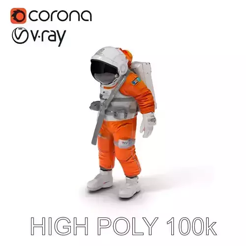Astronaut Exploration Suit Model Pack