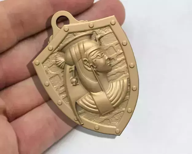 CLEOPATRA QUEEN ANCIENT EGYPT JEWELRY M04 3D print model