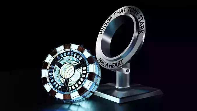 Arc Reactor Mk1 - High-Detail 3D Model 3D model