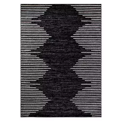 Rugshop  Bohemian  Stripe  Stain  Resistant  High Traffic  Rug