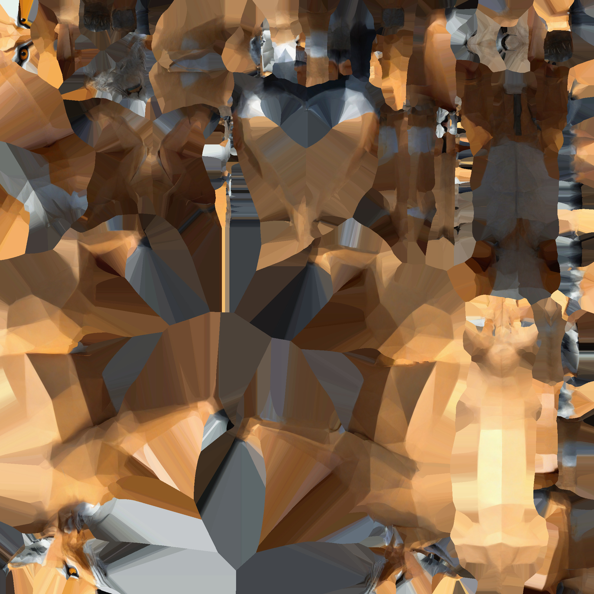 3d Render The Lynx Is A Medium-sized Wild Cat 3D model_9