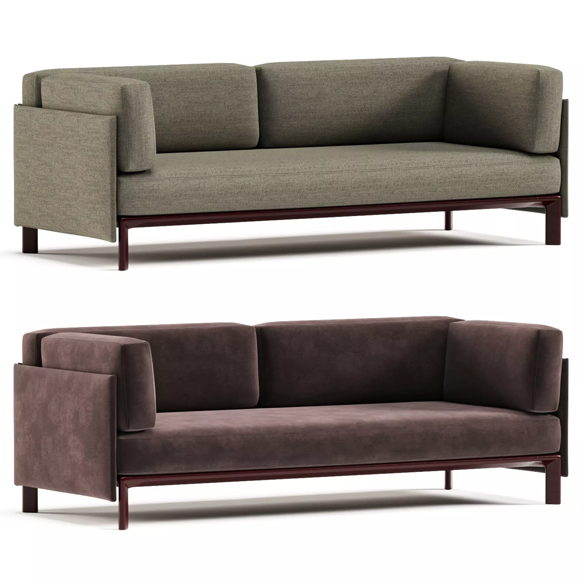 Vitra Sofa Anagram 3D model