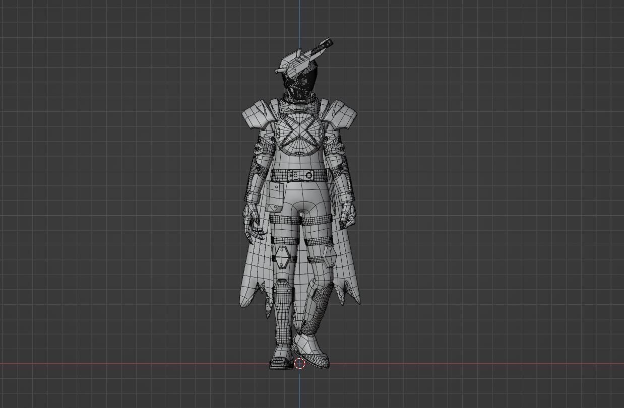 Ring Hunter Garyudo - No1 Sentai Gozyuger 3D model_10