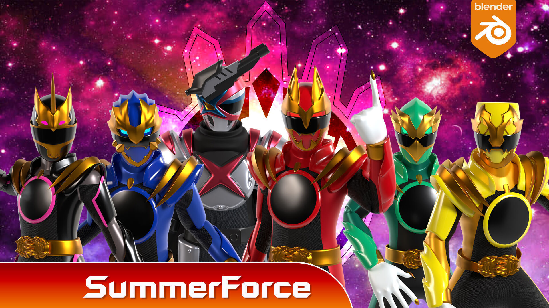 Ring Hunter Garyudo - No1 Sentai Gozyuger 3D model_3