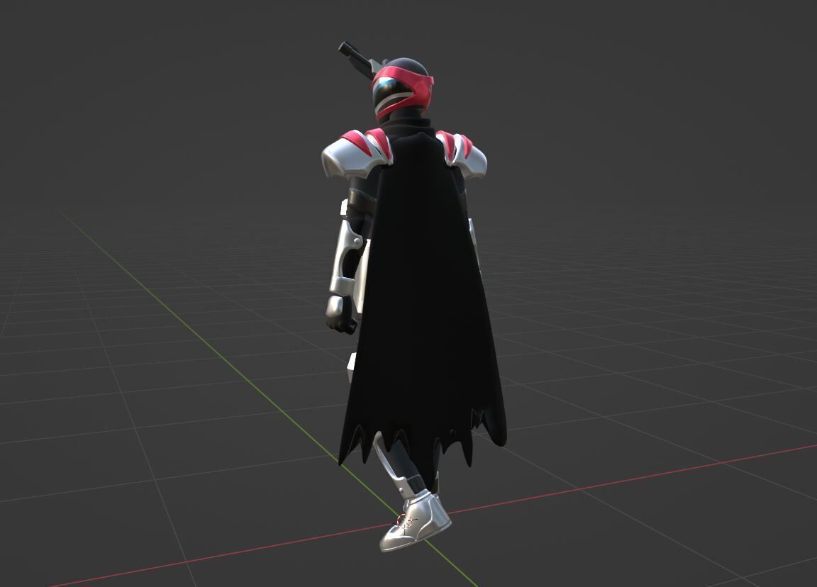 Ring Hunter Garyudo - No1 Sentai Gozyuger 3D model_7