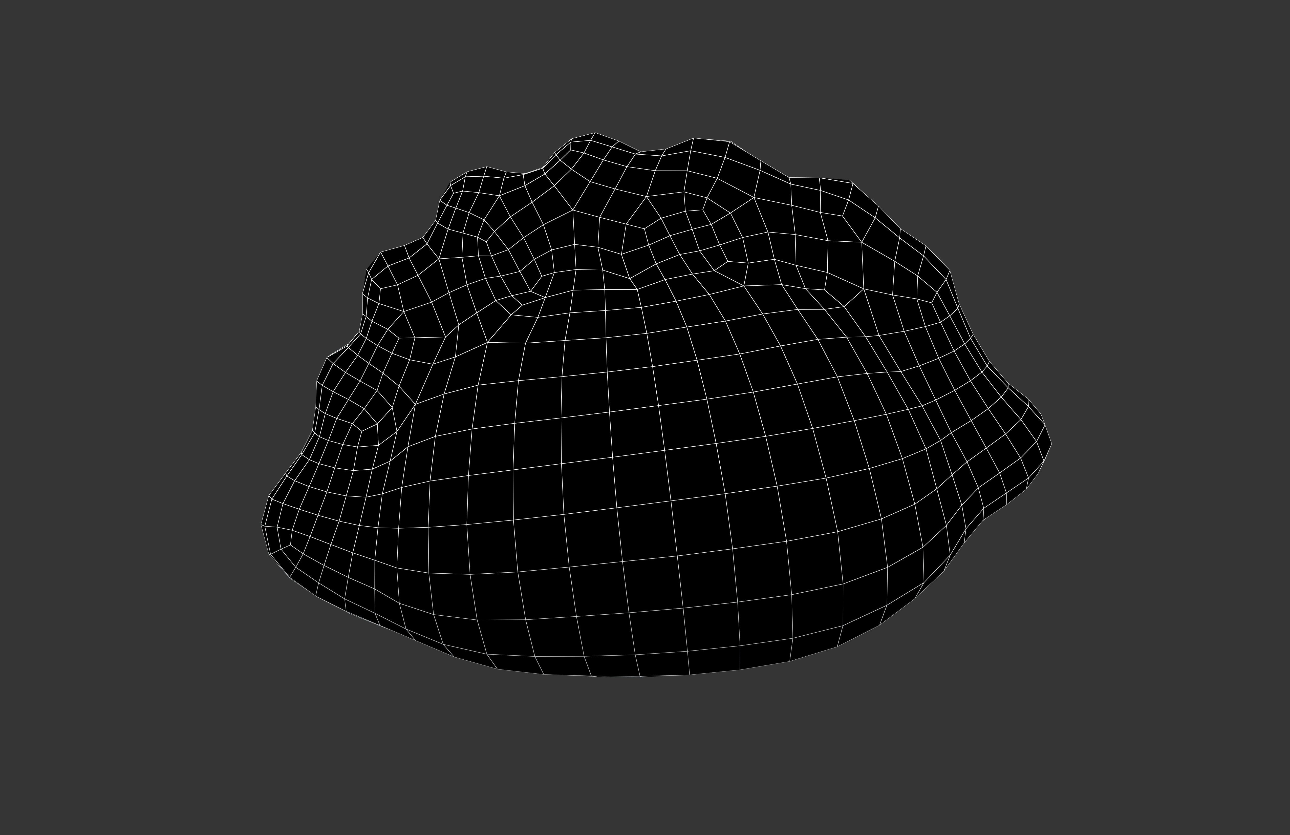 Dumpling v1 001 Low-poly 3D model_7