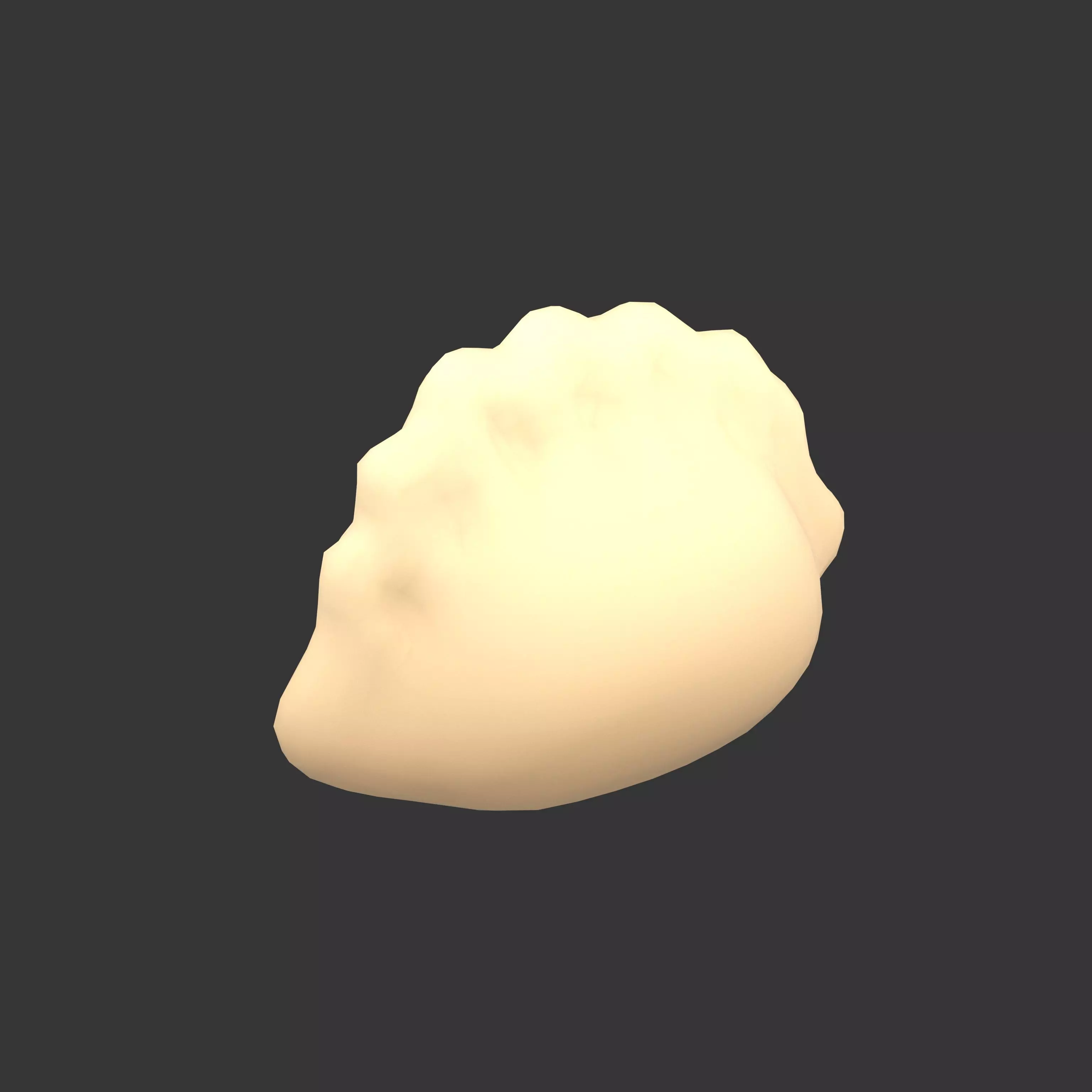 Dumpling v1 001 Low-poly 3D model_0