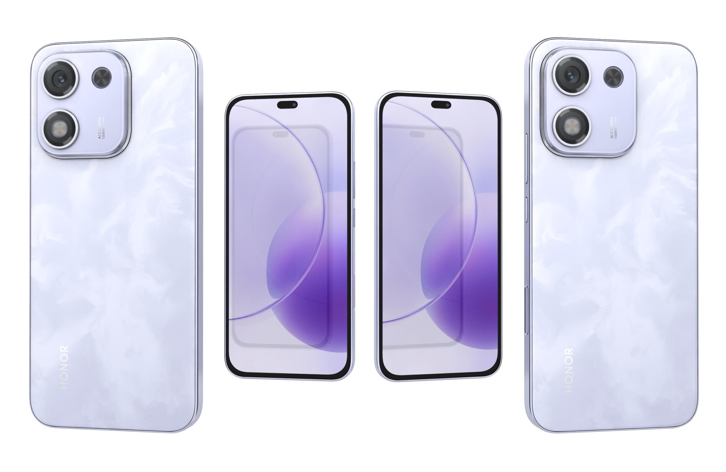 Honor X70i All Colors 3D model_14