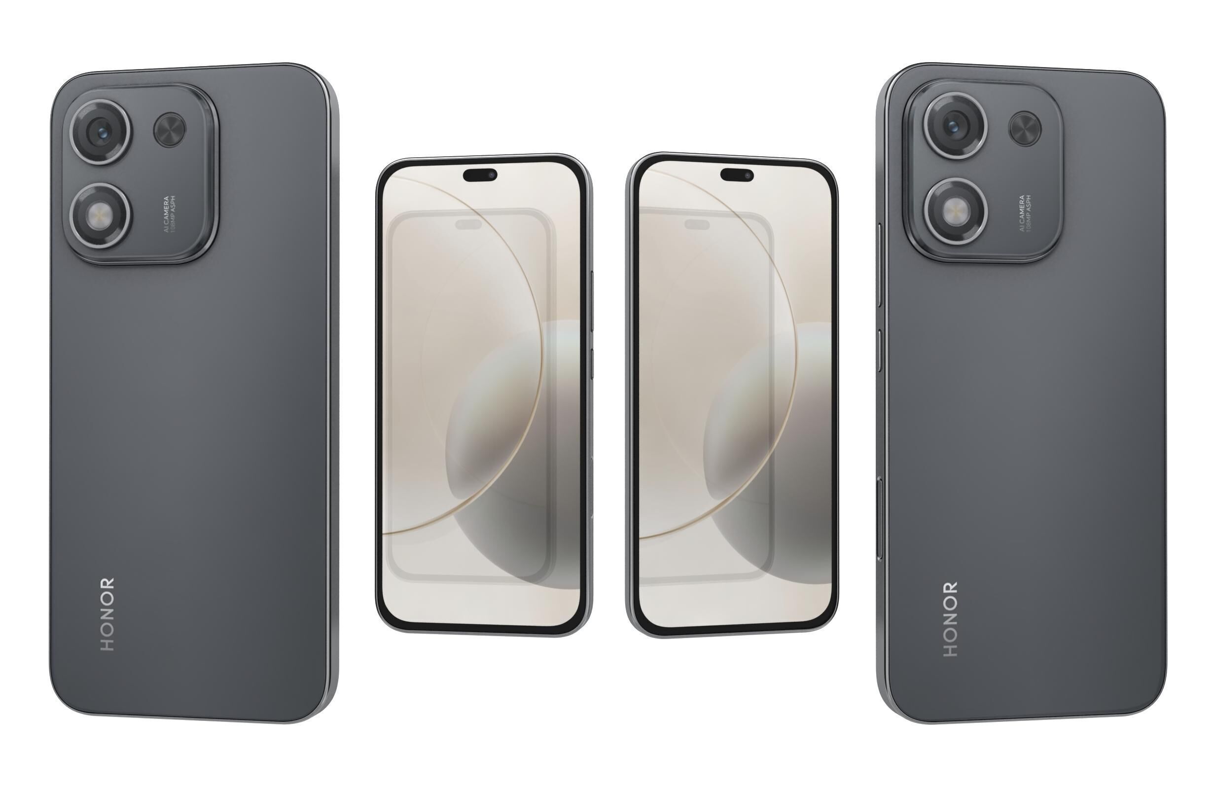 Honor X70i All Colors 3D model_4