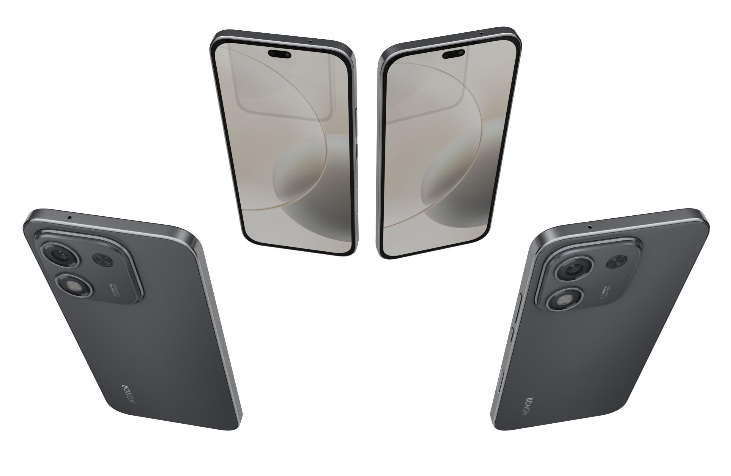 Honor X70i All Colors 3D model_5