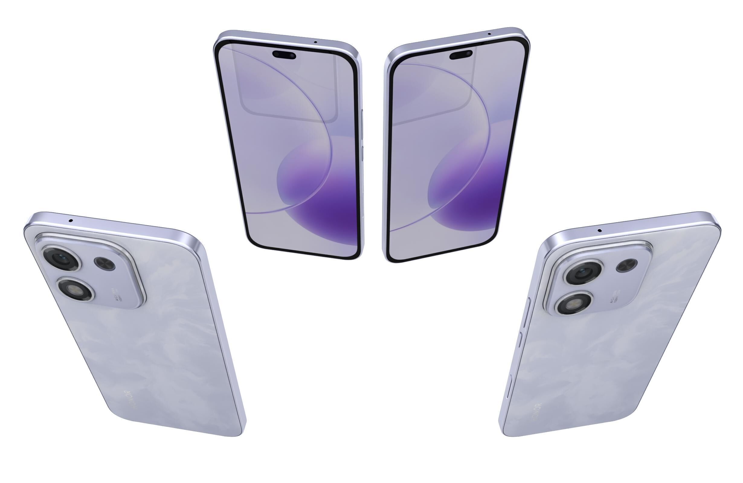 Honor X70i All Colors 3D model_15