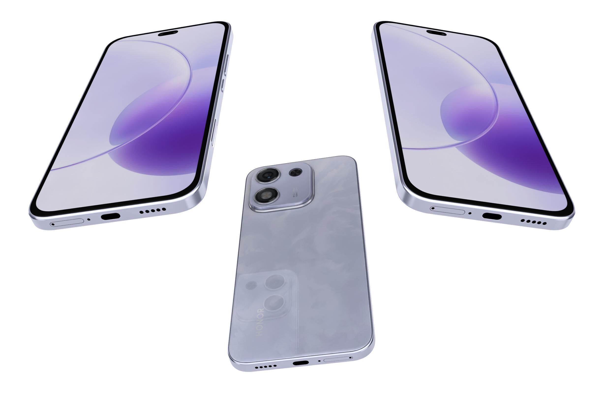 Honor X70i All Colors 3D model_13