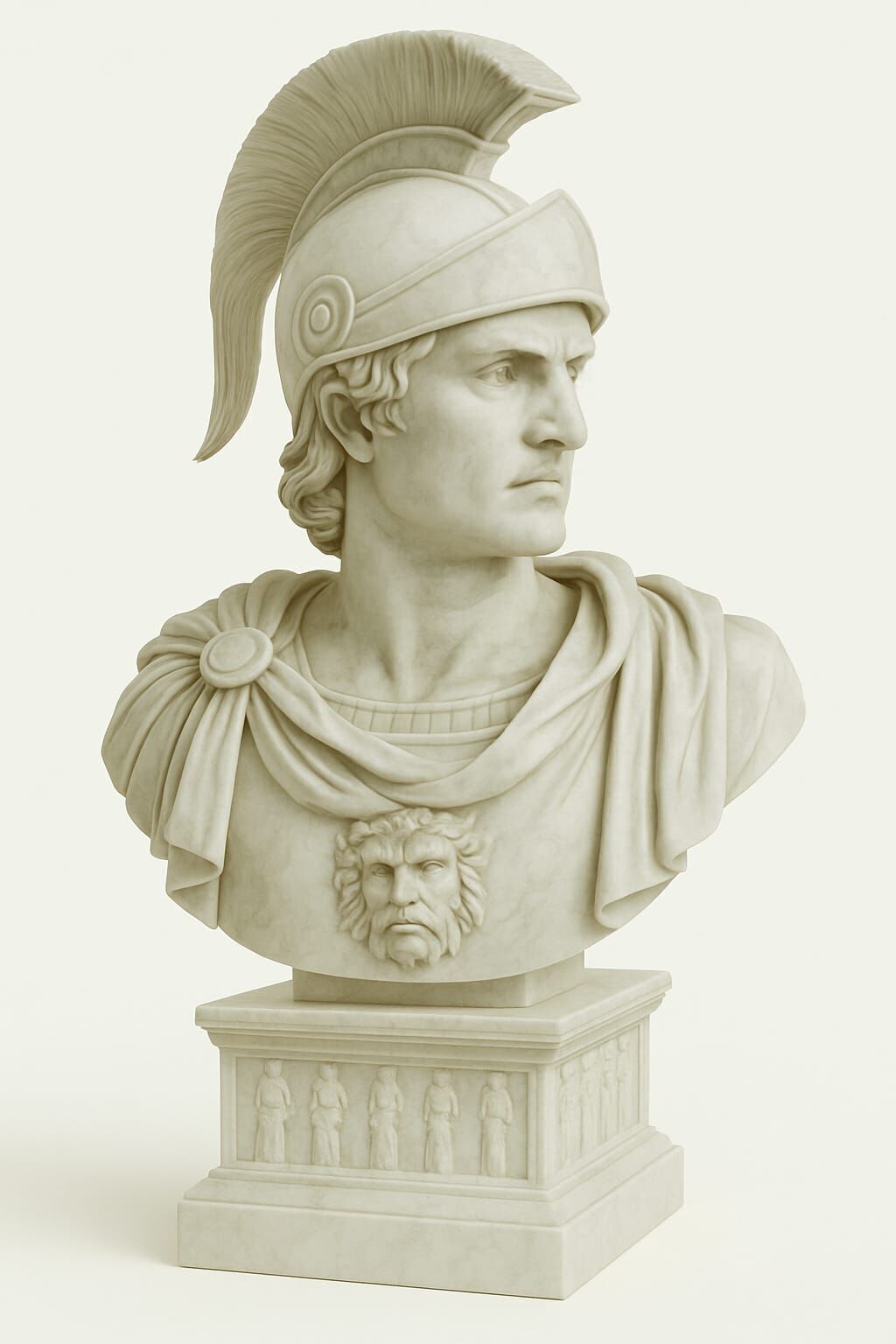 Ancient Roman Hero Figure 3D Printable STL FBX OBJ 3D print model_7