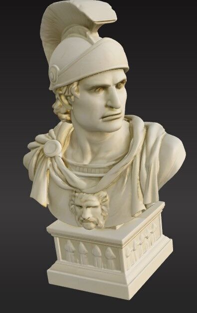 Ancient Roman Hero Figure 3D Printable STL FBX OBJ 3D print model_4
