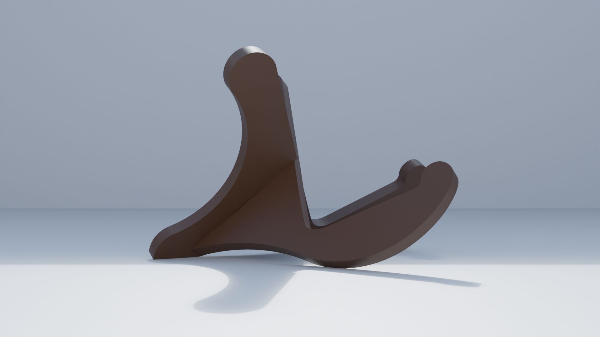 Realistic Guitar Wood Stand 3D Print Design Free 3D print model_4