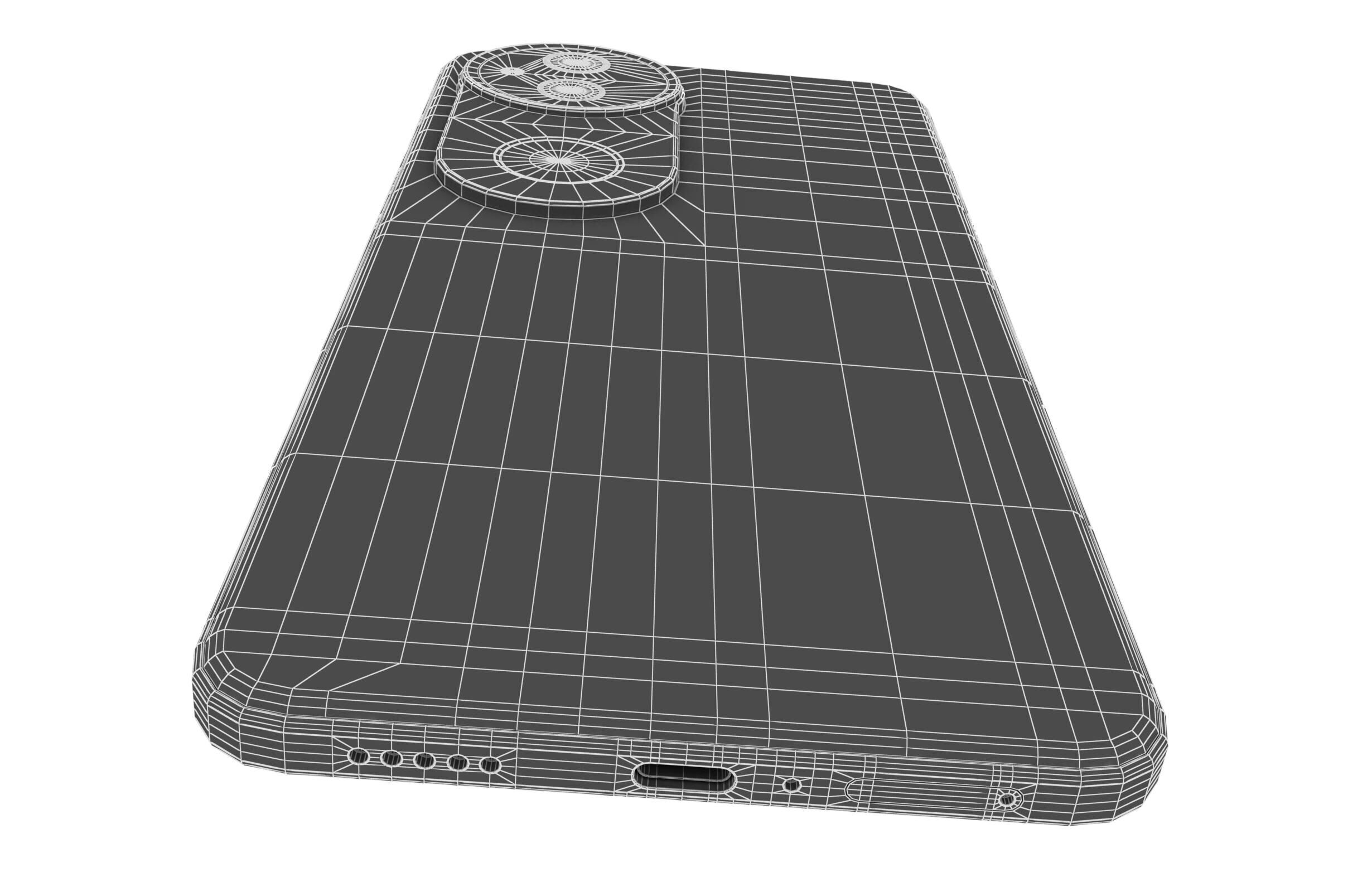 Vivo S20 Jade dew white 3D model_21