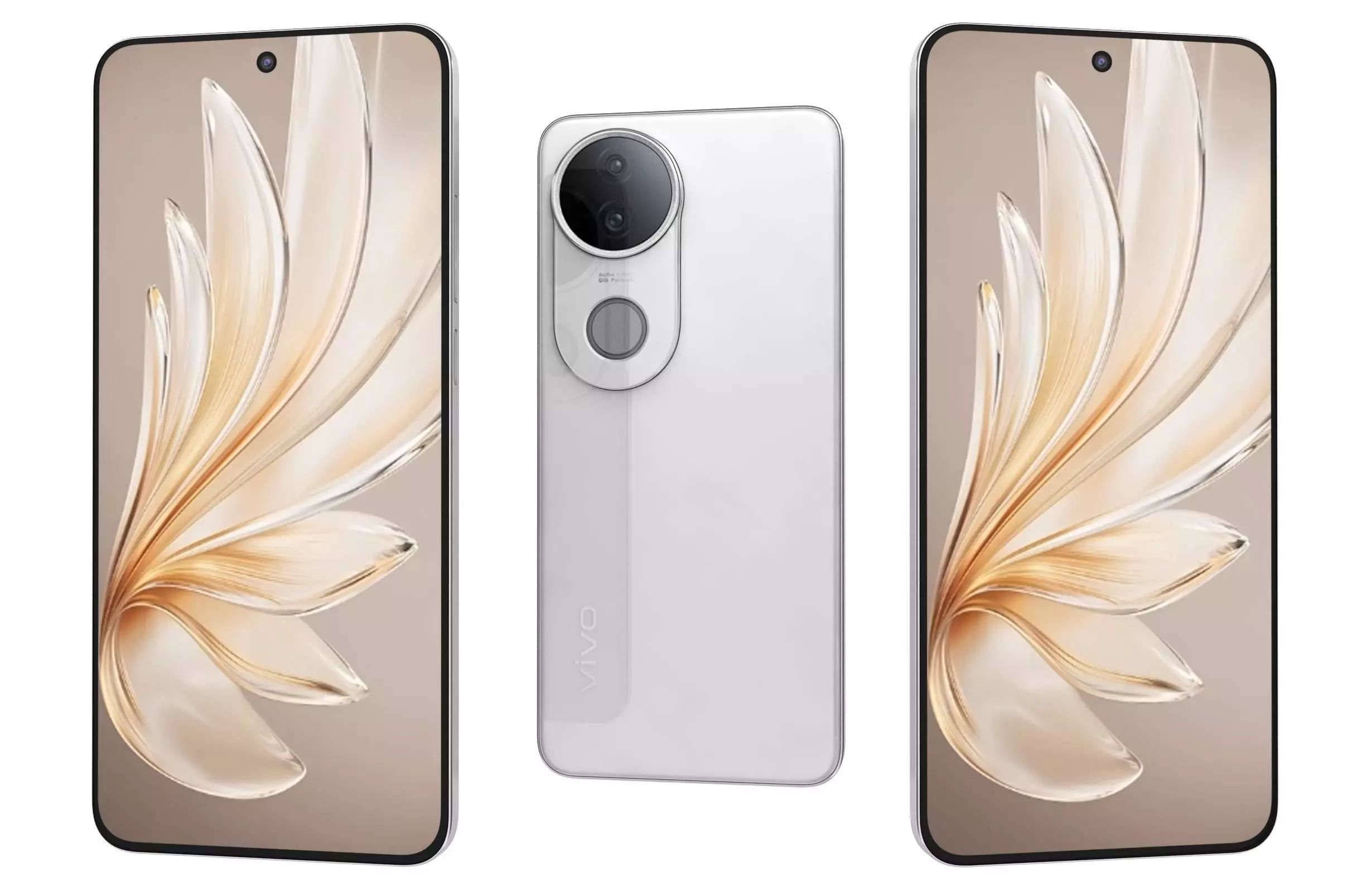 Vivo S20 Jade dew white 3D model_0