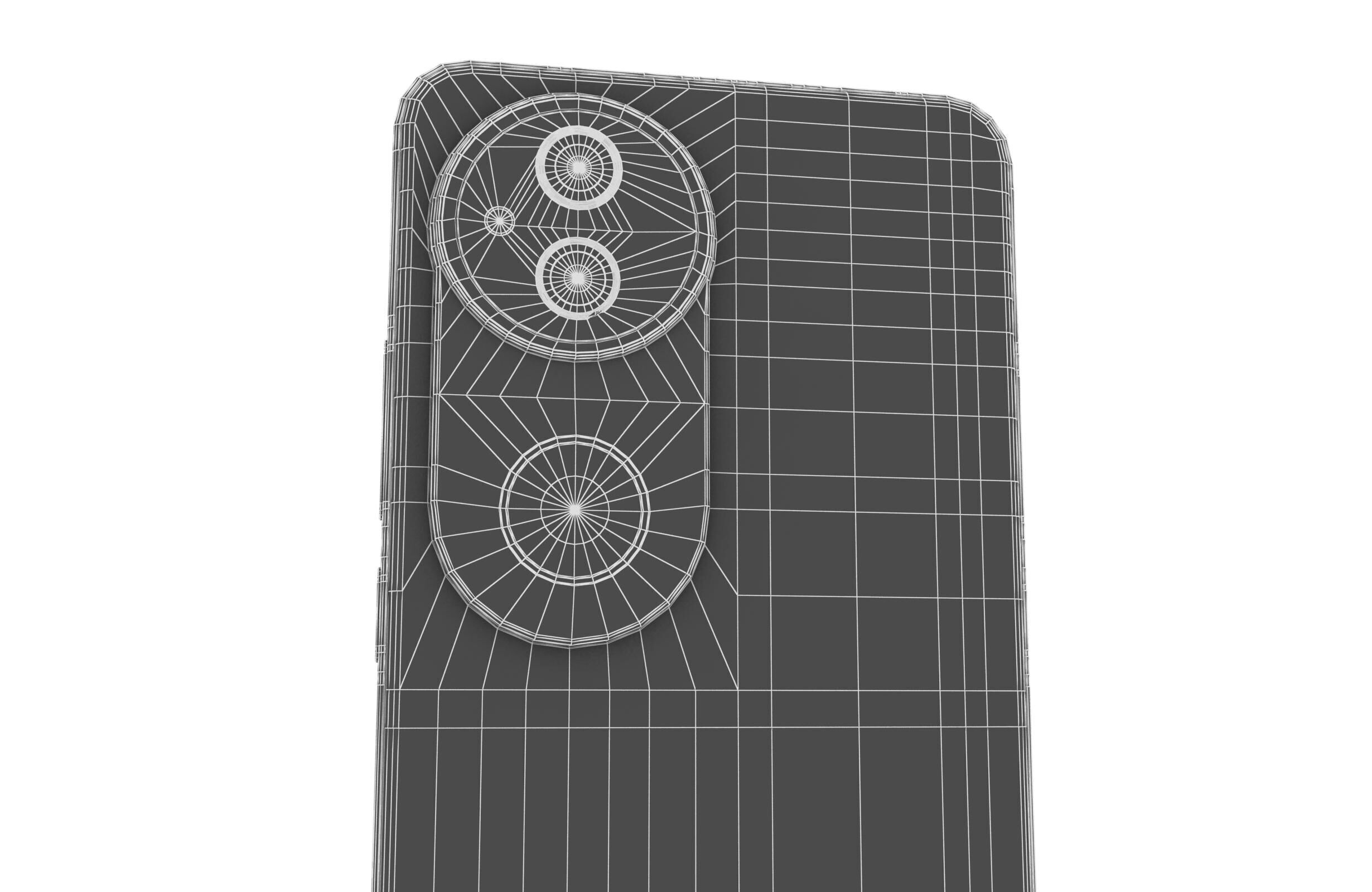 Vivo S20 Jade dew white 3D model_20