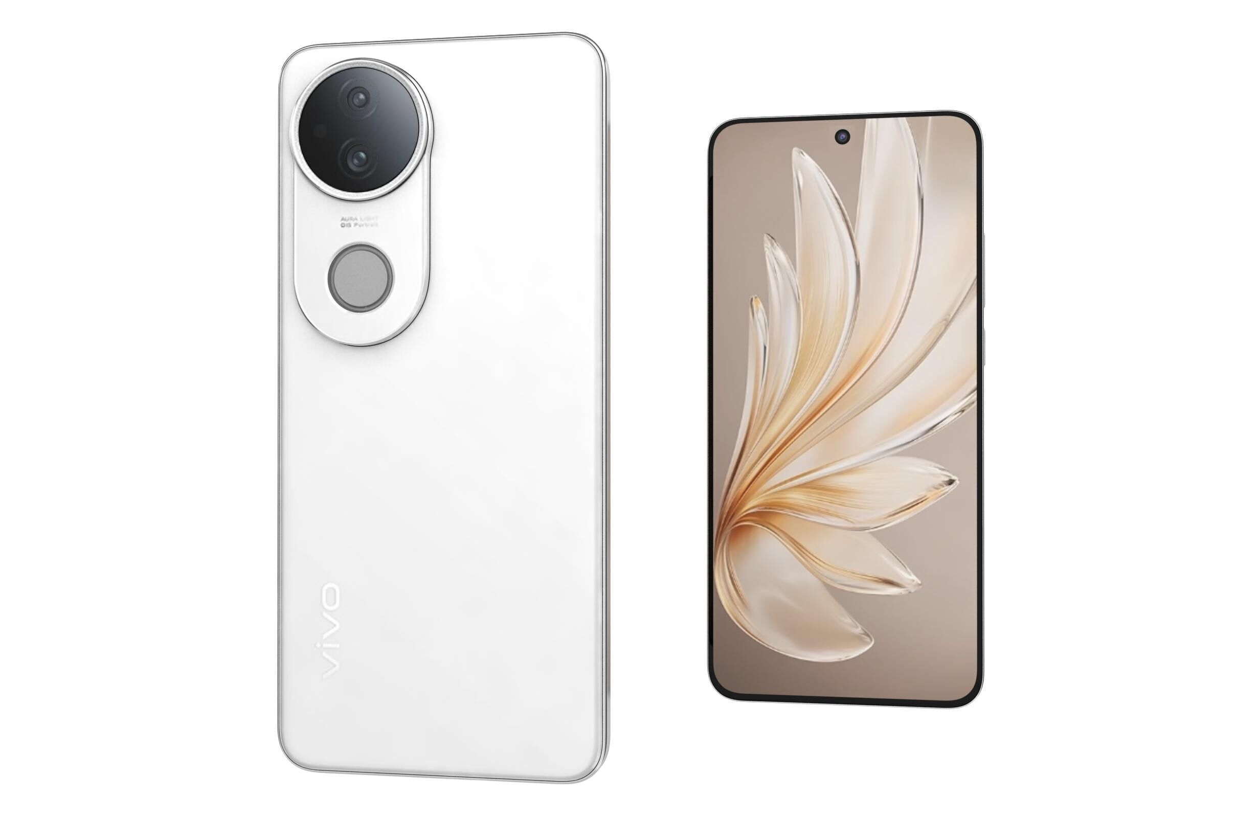 Vivo S20 Jade dew white 3D model_7